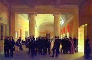 Sergey Zaryanko In The Hall Of The Law College USA oil painting artist